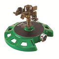 Dramm Circular Base Impulse Sprinkler; Green DRM1015084